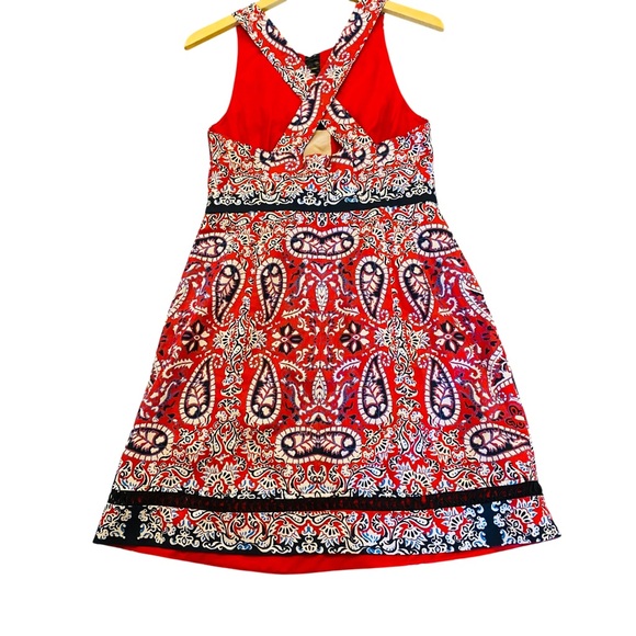 NANETTE LEPORE NWT Cross Back Overboard Dress Size 8 - Picture 4 of 10